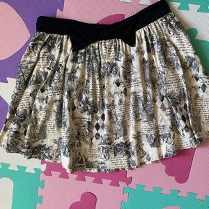 Alice in Wonderland Skirt